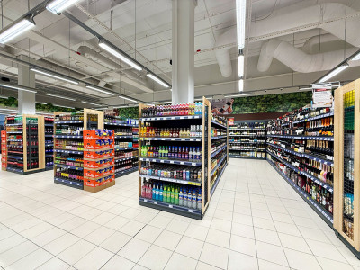 Den nye TOP-butikken i Pļavinieki